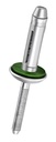 Split Power Presslaschen-Blindniet  Neopren Dichtscheibe Alu/Alu FK 5,2 X 31,8|14,3-19,1mm