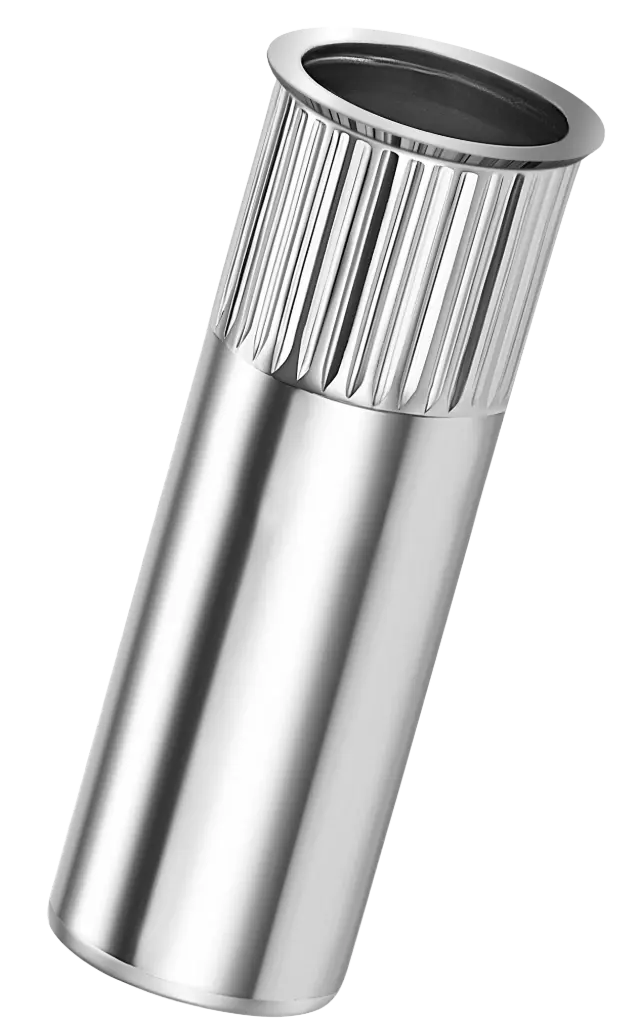 KUNNUT Blindnietmutter M 6 Edelstahl A4 Kleiner Senkkopf Rundschaft geschlossen Klemmbereich 0,5-3,0mm