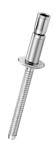 [60XX164141] MONOTEC Multigrip Hochfeste Struktur Blindniet Edelstahl A2 FK 6,4 X 14,5 Klemmbereich 2,0-9,5mm