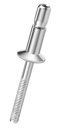 [65XX448161] P-Power Hochfeste Struktur Blindniet Edelstahl A2/A2 SK 4,8 X 16|3,6-12,7mm